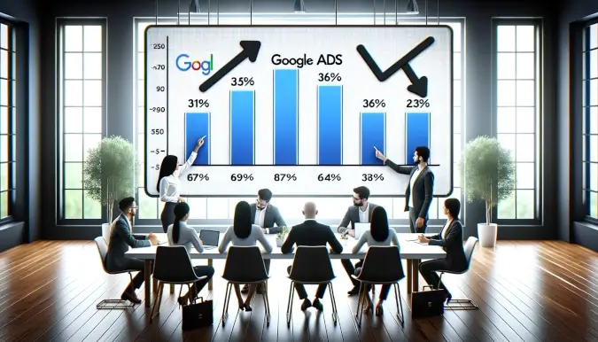 google ads cena
